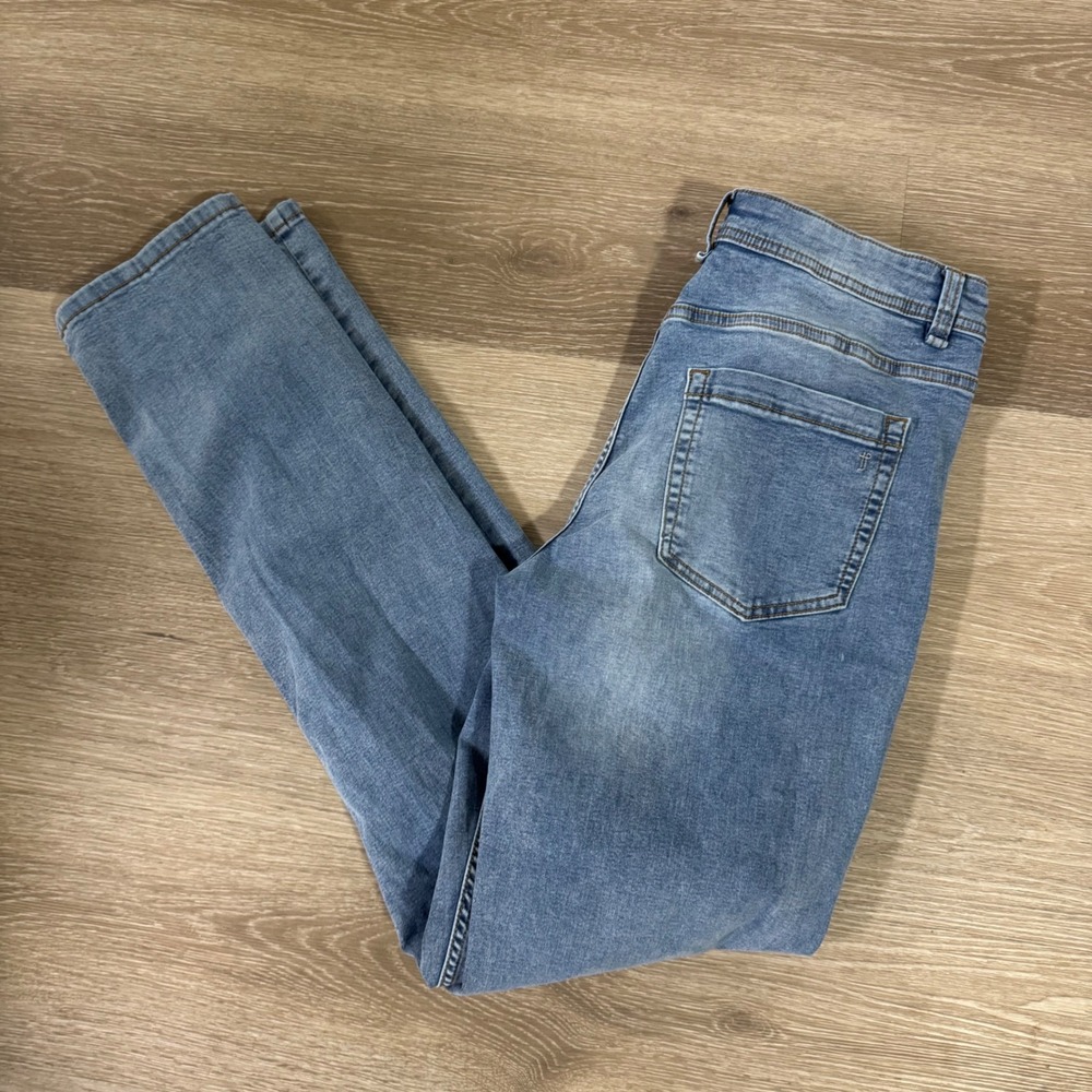 TPJ Slim Fit Jeans Mens 34x34 Blue Creators of the Perfect Jean Stretch Denim